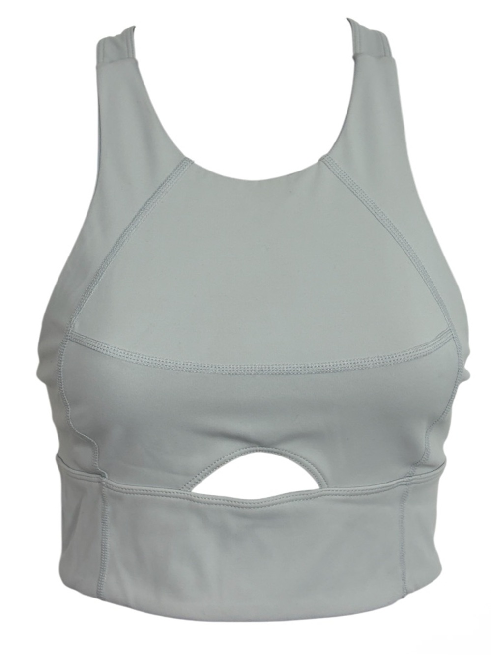 FP Movement Roll With The Punches Brami Sports Bra Light Gray